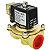 Válvula Solenoide 2 Vias Normal Fechada 1 Polegada 220v - Imagem 5