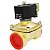 Válvula Solenoide 2 Vias Normal Fechada 1.1/2 Polegada 220v - Imagem 4