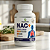 NAC + N ACETIL L CISTEINA 600MG 60 CAPSULAS - QUALY LIFE - Imagem 1