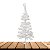 Árvore de Natal 90cm  Branca C/ 60 Galhos - Imagem 3