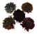 Afro Coque Preto Cabelo Puff Aplique Cacheado Orgânico - Imagem 5