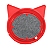 Brinquedo Arranhador Relax Pop Furacão Pet Para Gatos Vermelho - Imagem 2