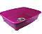 Bandeja Para Gatos Classic Rosa - Furacão Pet - Imagem 1