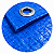 Lona de Polietileno 5x4 100 Micras Azul - Nove54 - Imagem 6