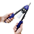 Alicate rebitador manual Irwin R450 Profissional – Alavanca até 6,4 mm, 5 Bicos, Cabo Protouch - Imagem 3