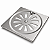 Ralo de Inox para Banheiro 10x10cm - Ralo Quadrado Docol - Imagem 1
