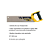 Kit Marceneiro VONDER - Caixa Meia Esquadria + Serrote Costa 14" - Imagem 2