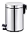 Lixeira 3 Litros Aço Inox C/ Pedal Cesto Removível Higiênico - Imagem 1