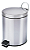 Lixeira 3 Litros Aço Inox C/ Pedal Cesto Removível Higiênico - Imagem 3