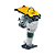 Compactador de Solo WACKER BS62-4A - 4.0 HP - 4 Tempos - Imagem 1