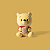 Pelúcia Ursinho Pooh Original Disney Fofinho Miniso - Imagem 4