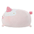 Almofada Fofinha Pelúcia Sorvete Rosa Antialérgica Miniso - Imagem 10