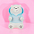 Pelúcia Urso Sem Curso Polar Sentado fofo Miniso Presente - Imagem 3