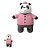 PELÚCIA DA COLEÇÃO URSO SEM CURSO/WE BARE BEARS- PANDA DE ROUPA  (21 CM) - Imagem 1