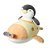 PINGUIM DENTRO DO AVIÃO DE PELÚCIA - Imagem 1