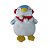 PINGUIM DE PELÚCIA AZUL COM AQUECEDOR DE ORELHA - Imagem 1