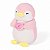 Pinguim De Pelúcia Rosa Com Donuts Original Miniso - Imagem 4