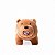 Pelúcia Fofa Pardo Urso Sem Curso Original Miniso - Imagem 9