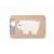 TAPETE DE CHÃO URSO SEM CURSO/WE BARE BEARS PARDO MARROM - Imagem 1