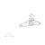 CONJUNTO DE CABIDES BRANCO 5 PEÇAS - Imagem 1