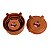 Kit 4 Potes Miniso We Bare Bears Urso Sem Curso Pardo - Imagem 10