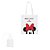 SACOLA DE PANO MINNIE MOUSE - Imagem 1