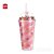 Copo - URSO SEM CURSO/We Bare Bears TUMBLER - Rosa 480ml - Pardo - Imagem 2