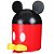 Lixeira de Mesa - Série Disney Mickey Mouse Tamanho: 22X16,9X11cm. - Imagem 1