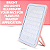 ESPELHO PARA MAQUIAR ROSA COM LUZ DE LED USB MINISO - Imagem 5