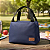 Bolsa Térmica Miniso Azul Lunch Bag Marmiteira para Alimentos - Imagem 5