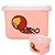 Marmita Bento Box Modelo Marvel Homem de Ferro Salmão 400ml. - Imagem 1