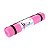 TAPETE PARA PRATICA DE YOGA COR ROSA 3mm.173x61CM. - Imagem 2
