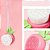 Escova de limpeza facial - Morango - Rosa - Imagem 1