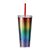 Copo com canudo - Rainbow 775ml. - Imagem 1