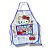 AVENTAL INFANTIL C/ BOLSO HELLO KITTY 48CMX39,5CM - Imagem 1