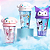 Copo com canudo My Melody Kuromi Cinnamoroll Sanrio Miniso - Imagem 7