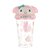 Copo com canudo My Melody Kuromi Cinnamoroll Sanrio Miniso - Imagem 3