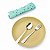 Kit Talheres Inox Com Bolsinha Portátil Miniso Original - Imagem 5