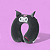 Almofada De Pescoço Kuromi Sanrio Oficial Miniso - Imagem 7
