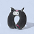 Almofada De Pescoço Kuromi Sanrio Oficial Miniso - Imagem 2