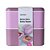 MARMITA BENTO BOX DUPLA CAMADA COR LILÁS E ROXO 1600ml. - Imagem 1