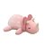 PELÚCIA MODELO DINOSSAURO TRICERATOPS TAMANHO 37CM. COR ROSA - Imagem 1