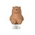 FRASCO PARA VIAGEM URSO SEM CURSO PARDO - Imagem 1