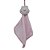 TOALHA DE MÃO MODELO RATORA COR ROSA TAMANHO 24X24cm - Imagem 1
