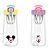 GARRAFA SHAKER MODELO DISNEY COM ALÇA 100 SMILE FACES COLORIDA 800ml. - Imagem 1