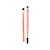 CONJUNTO COM 2 PINCEIS DE MAQUIAGEM COM APLICADOR DE RIMEL 14cm. - Imagem 1