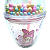 Copo Divertido Colorido com Canudo e Bolinhas Sanrio My Melody - Imagem 7