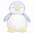PELUCIA EM FORMATO DE PINGUIM COR AZUL TAMANHO 48cm. - Imagem 1
