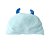 COBERTOR INFANTIL COM CAPUZ MODELO DISNEY MONSTROS S.A SULLEY 100X80cm. - Imagem 2