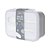 BENTO BOX DE PLÁSTICO COM DIVISÓRIAS, GARFO E COLHER 1200ml. BPA FREE COR BRANCO - Imagem 2